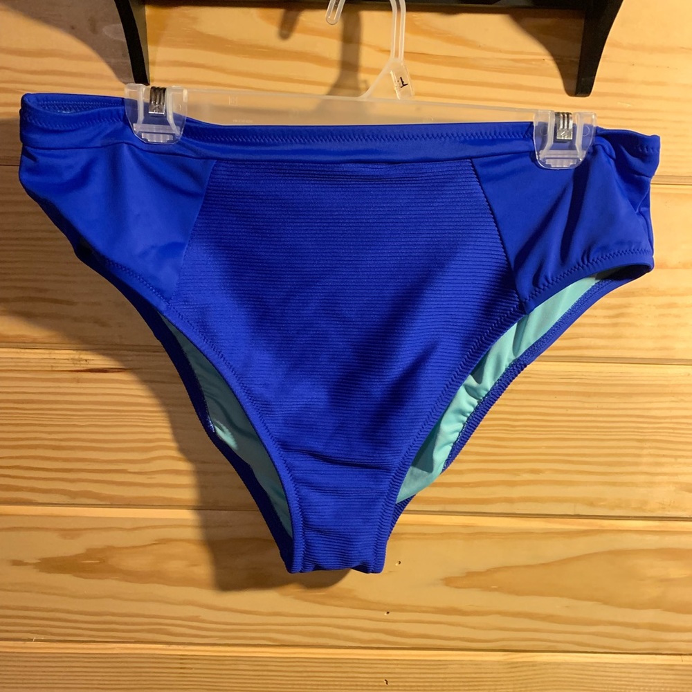 Bathing suit bottoms and one top